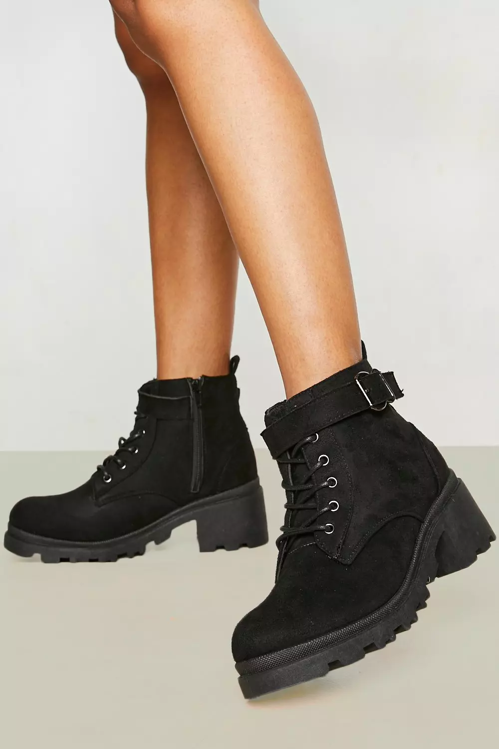 Heeled deals hiker boots