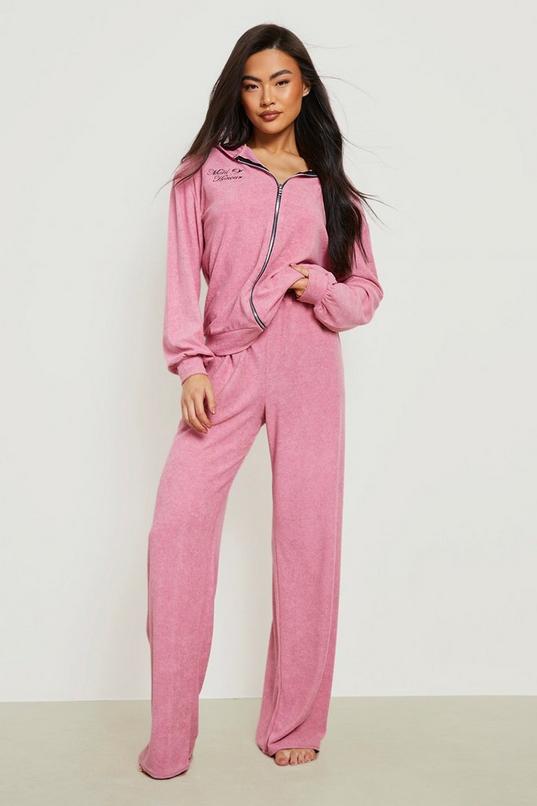 Maid Of Honor Towelling Loungewear Tracksuit