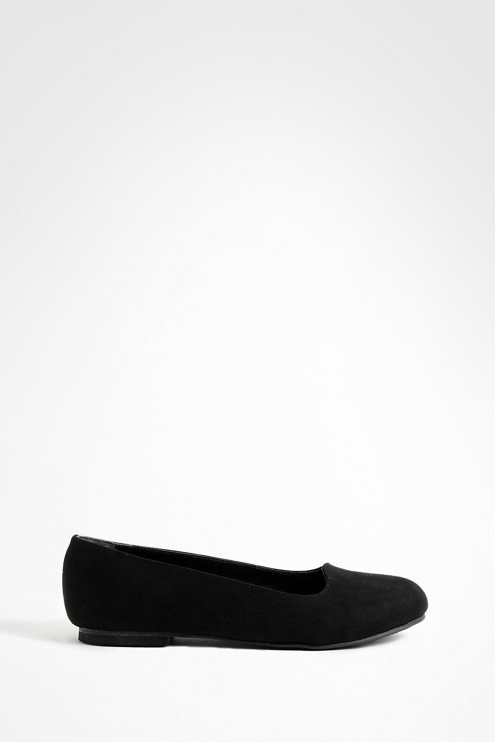 Girls deals black flats