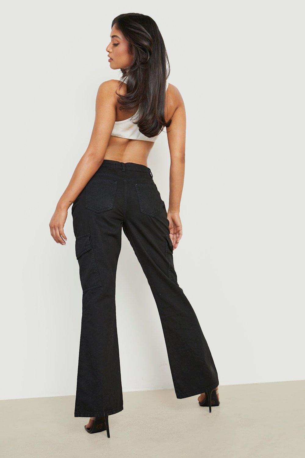 Flared best sale pants petite