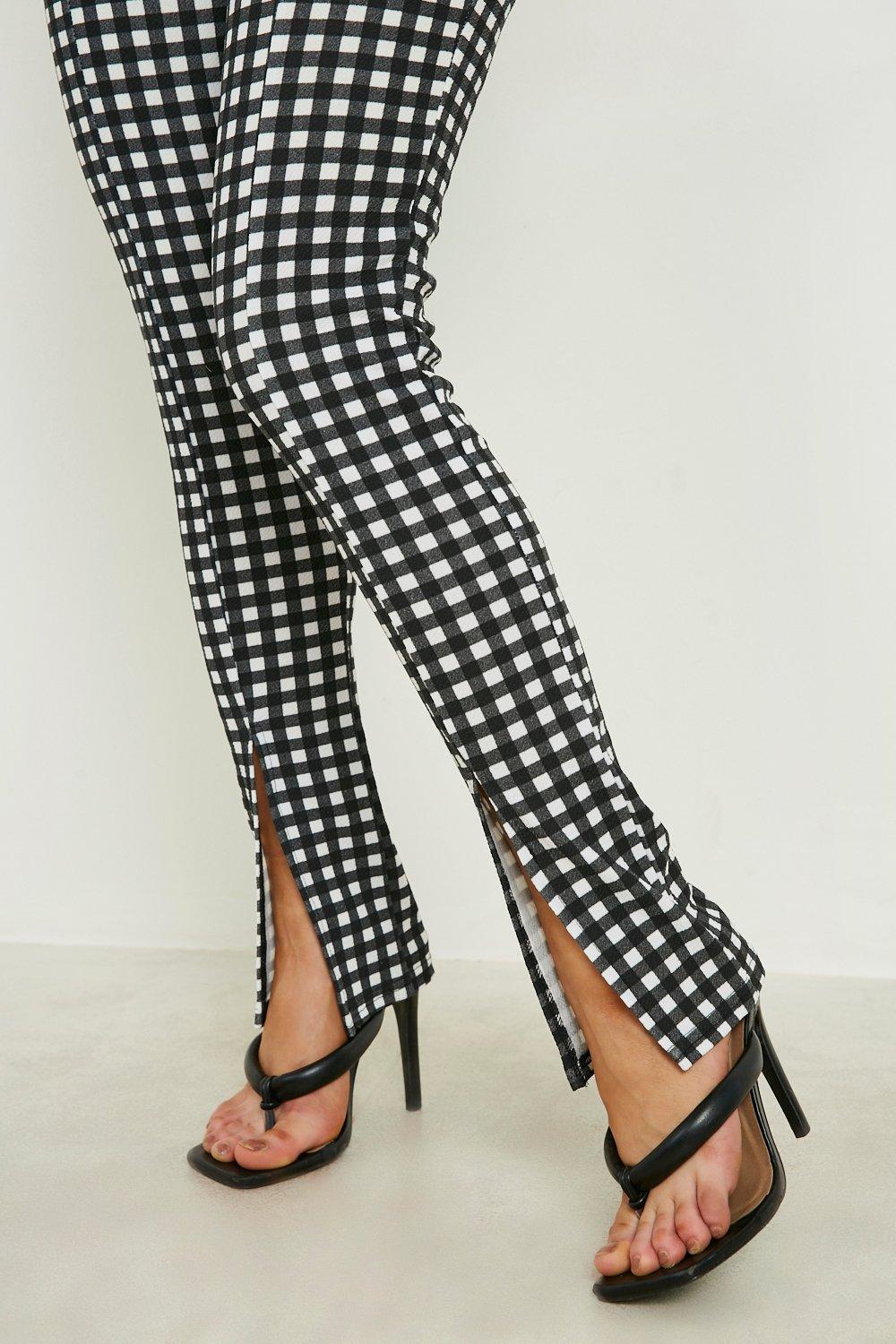 Gingham leggings store