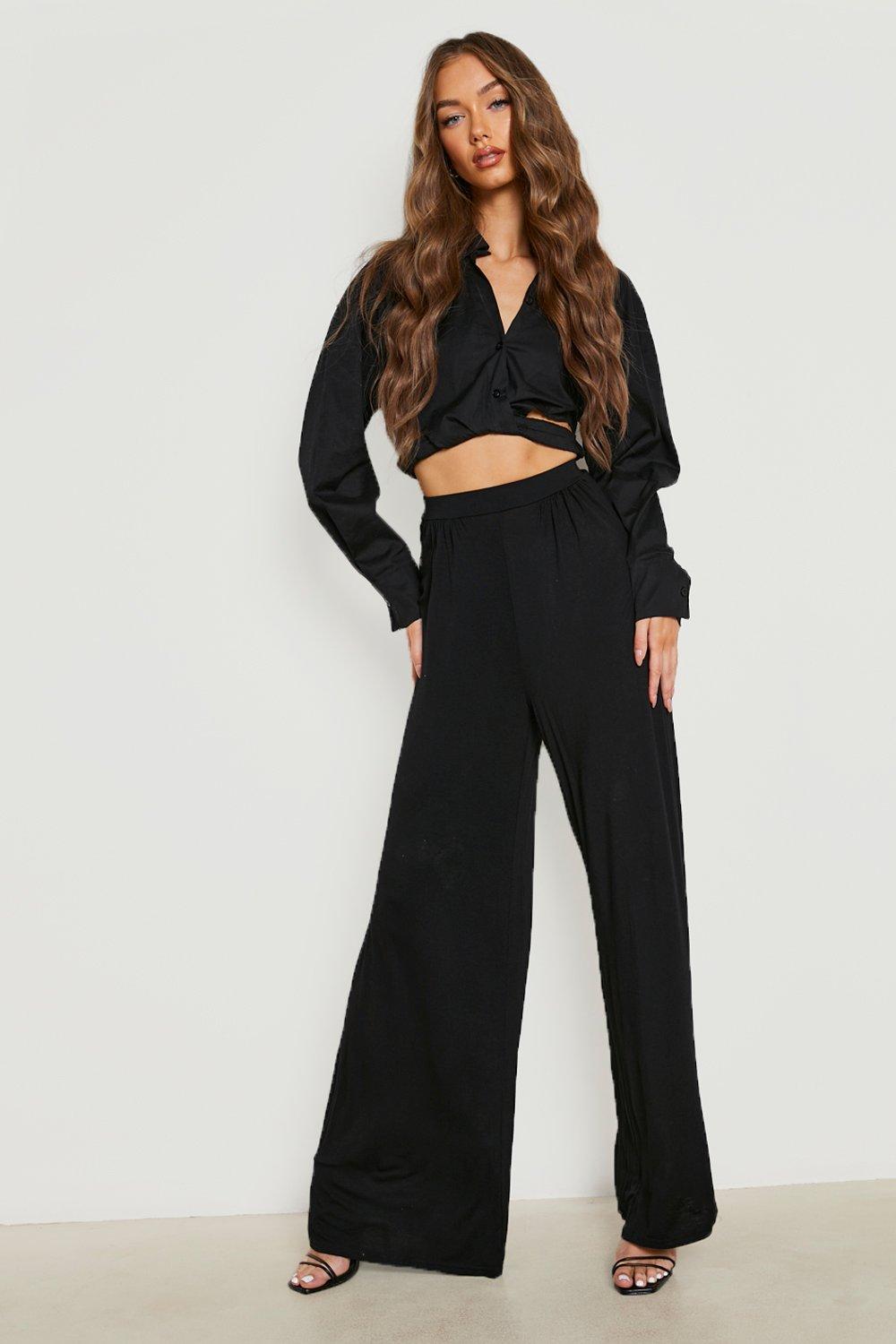 Wide Leg Soft Pants