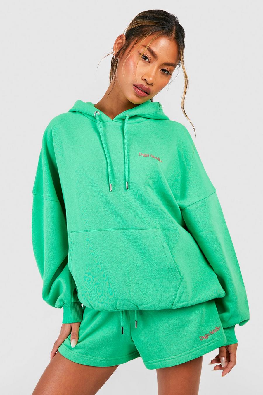 Green Dsgn Studio Embroidered Short Tracksuit