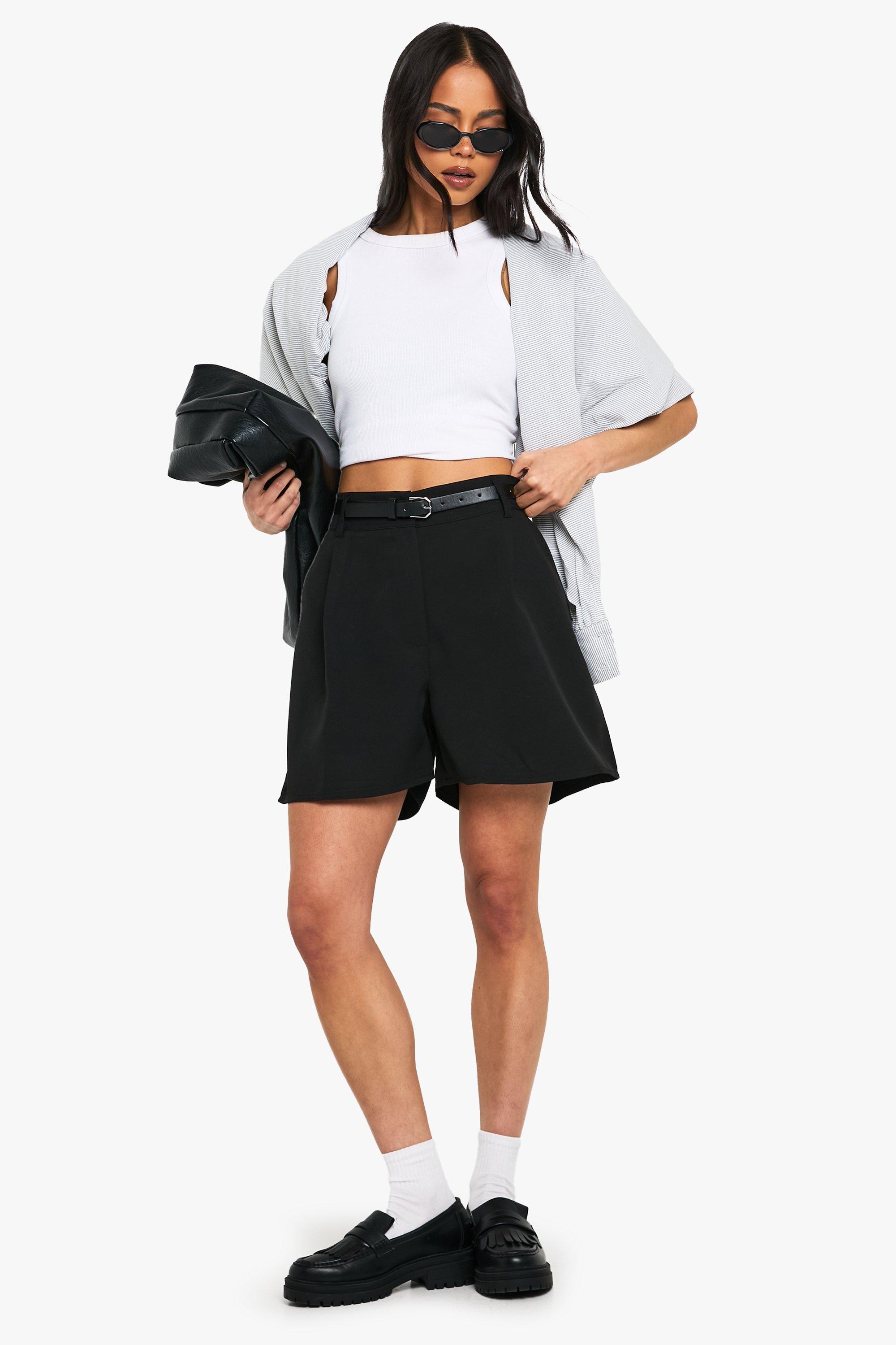 Tailored High Waist Short