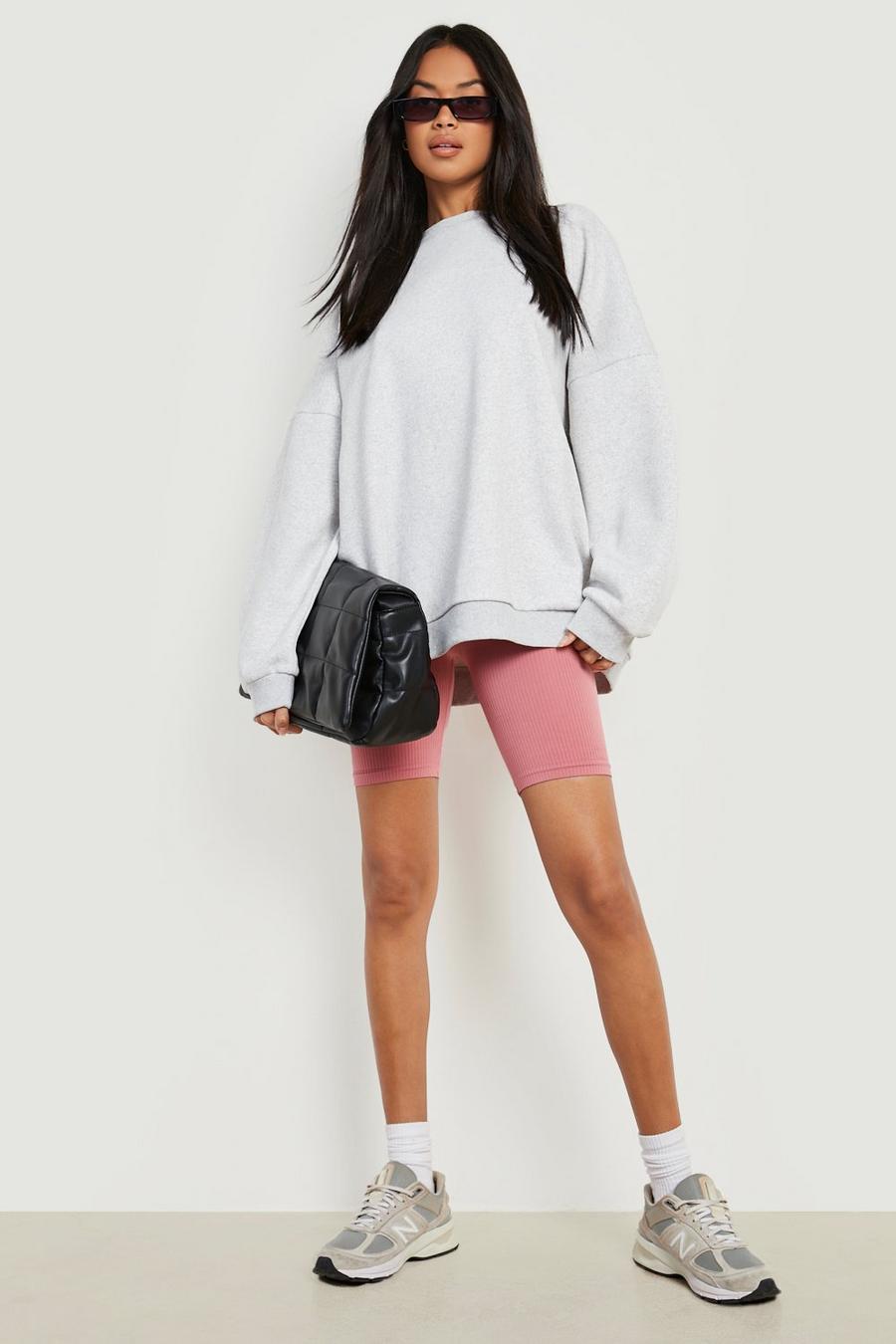 Ash grey Super Oversized Sweater  image number 1