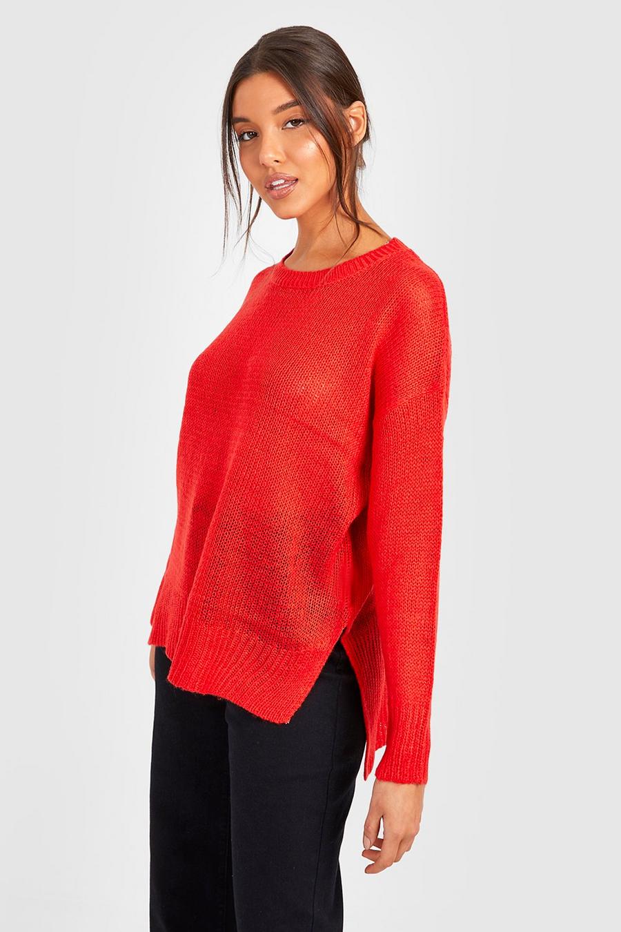 Red Bright Sweater image number 1