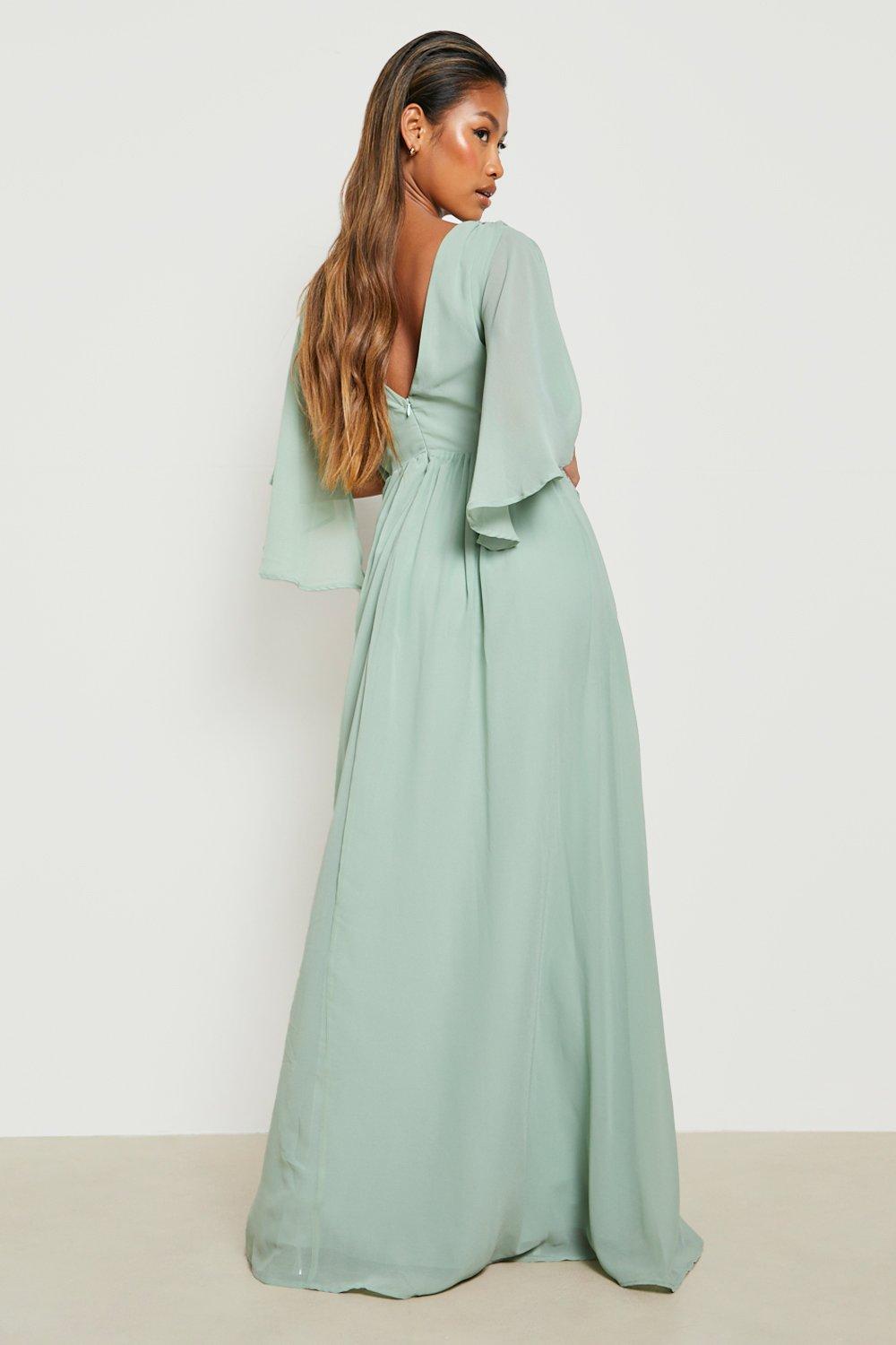 Mint long bridesmaid clearance dresses