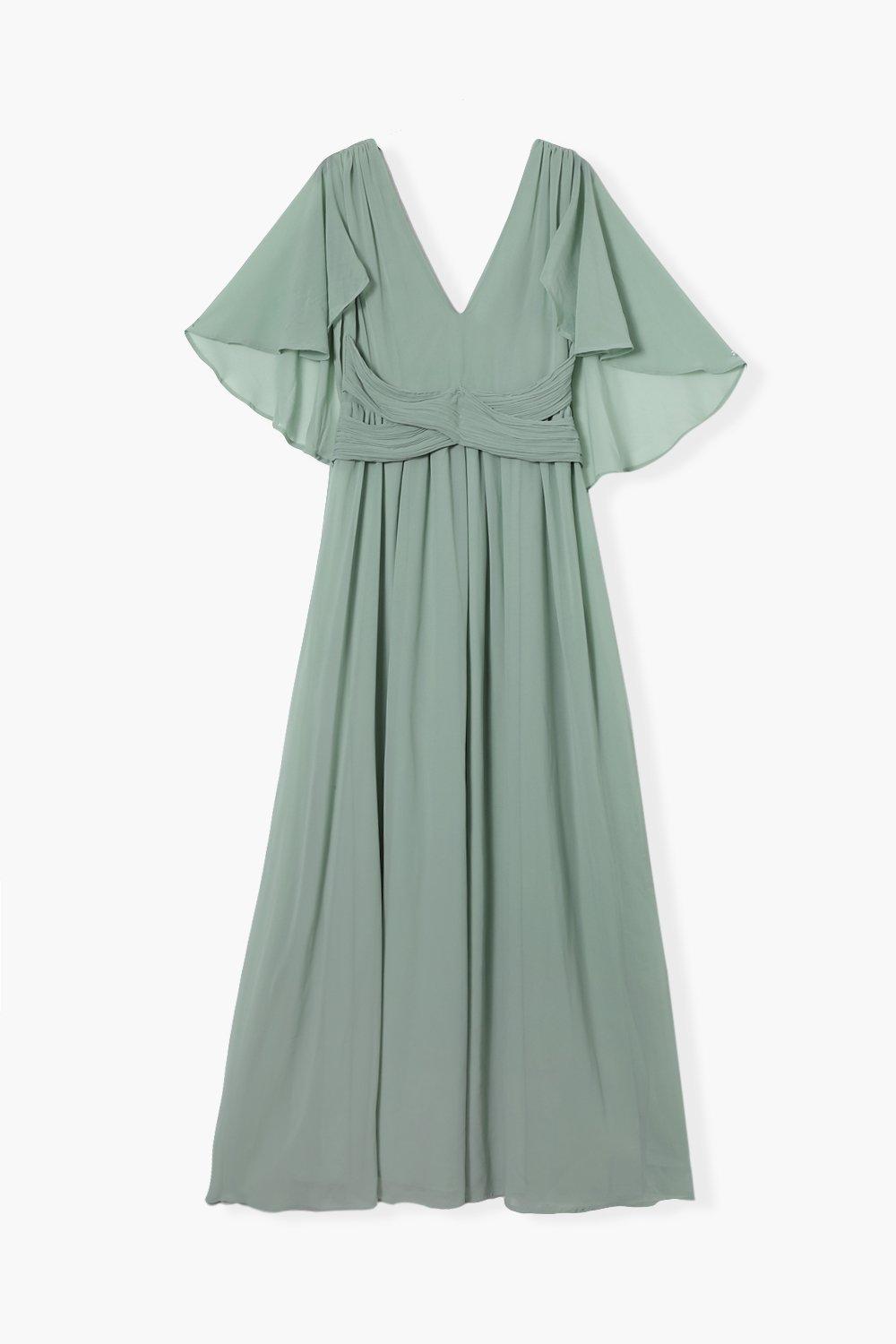 Bridesmaid dressing outlet gowns boohoo