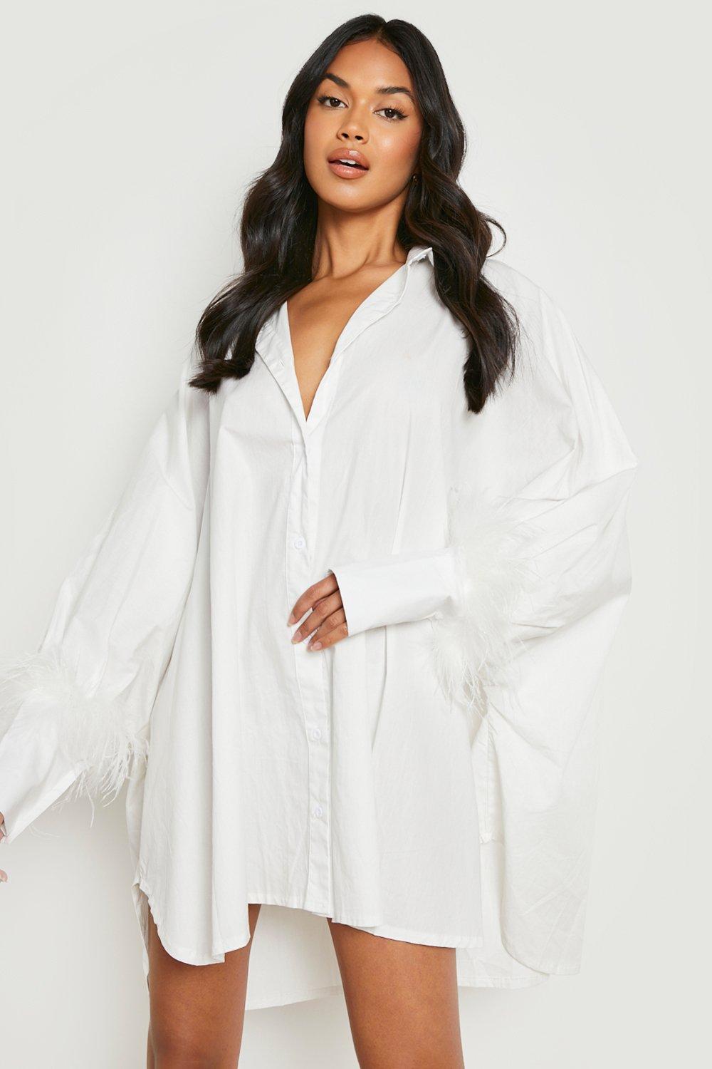 Boohoo hotsell robe chemise