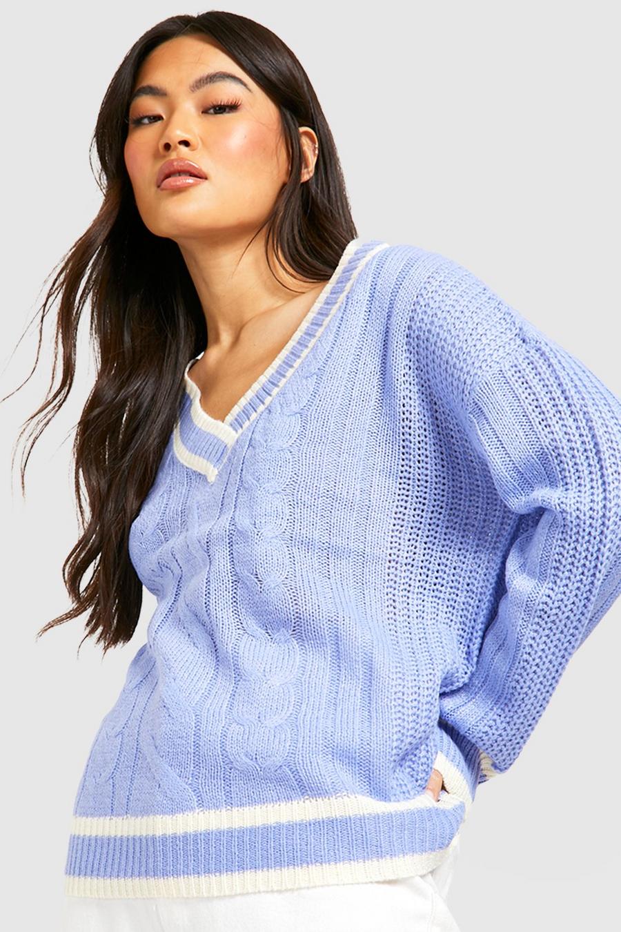 Blue Cricket Sweater image number 1