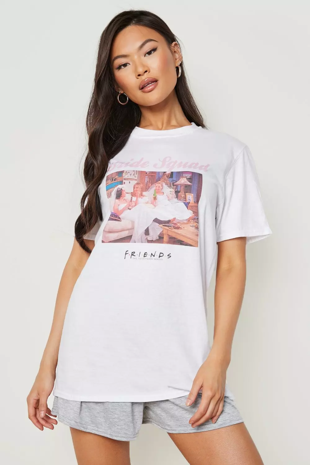 boohoo friends t shirt