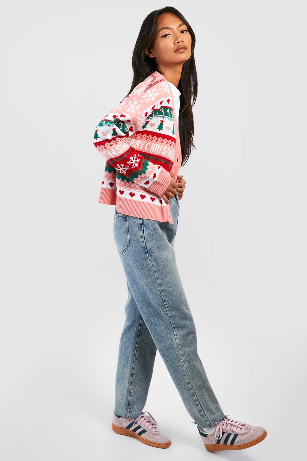 Jacquard on sale christmas sweater