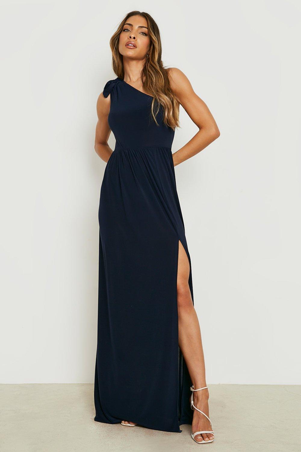 Navy store slinky dress