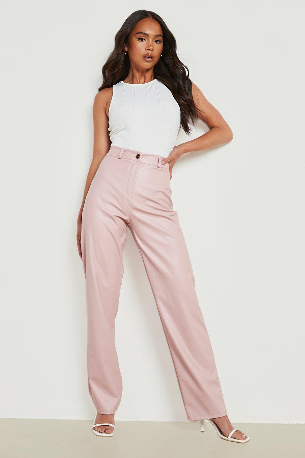 Petite hot 2024 pink trousers