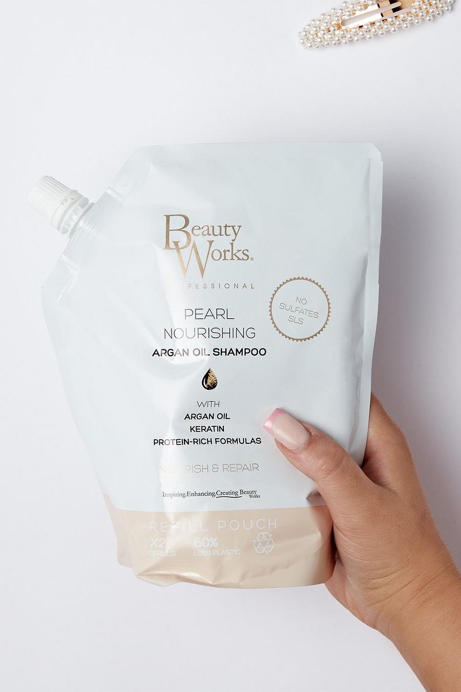 White Beauty Works Pearl Nourishing SF Shampoo Refill Pouch 500ml