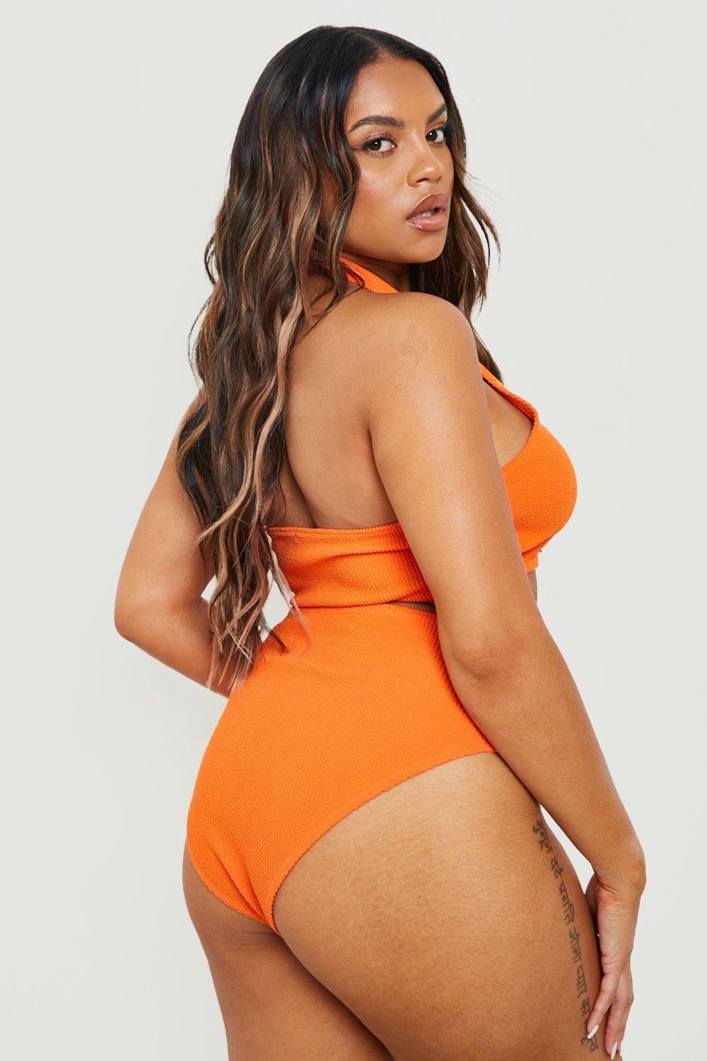 Tangerine Orange Plus Size Leggings