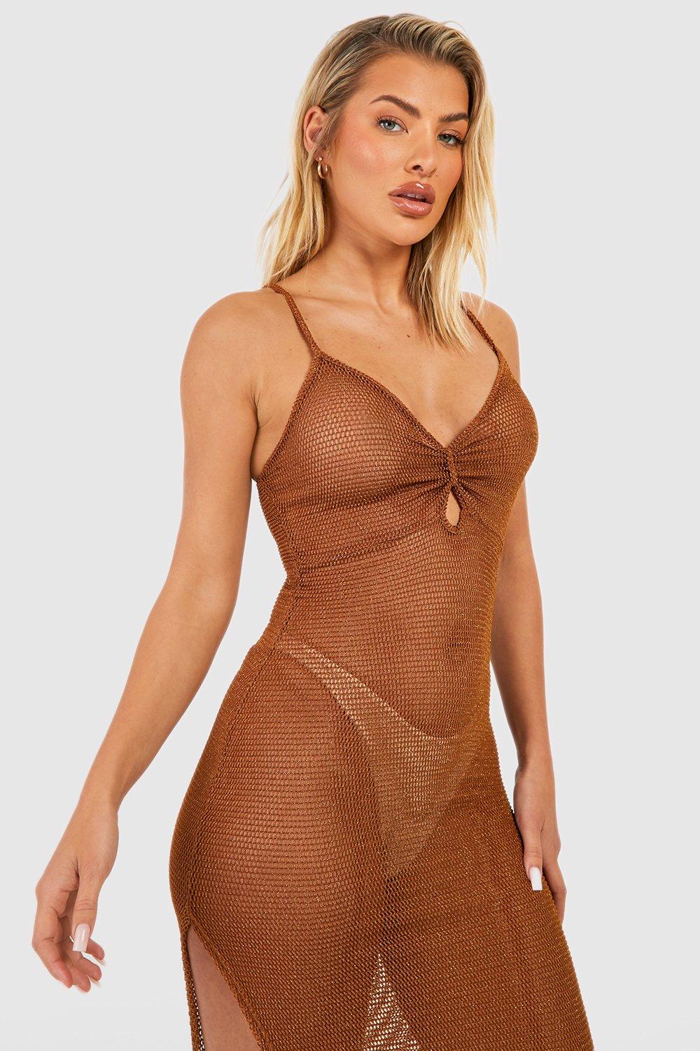 Rose gold beach outlet dress