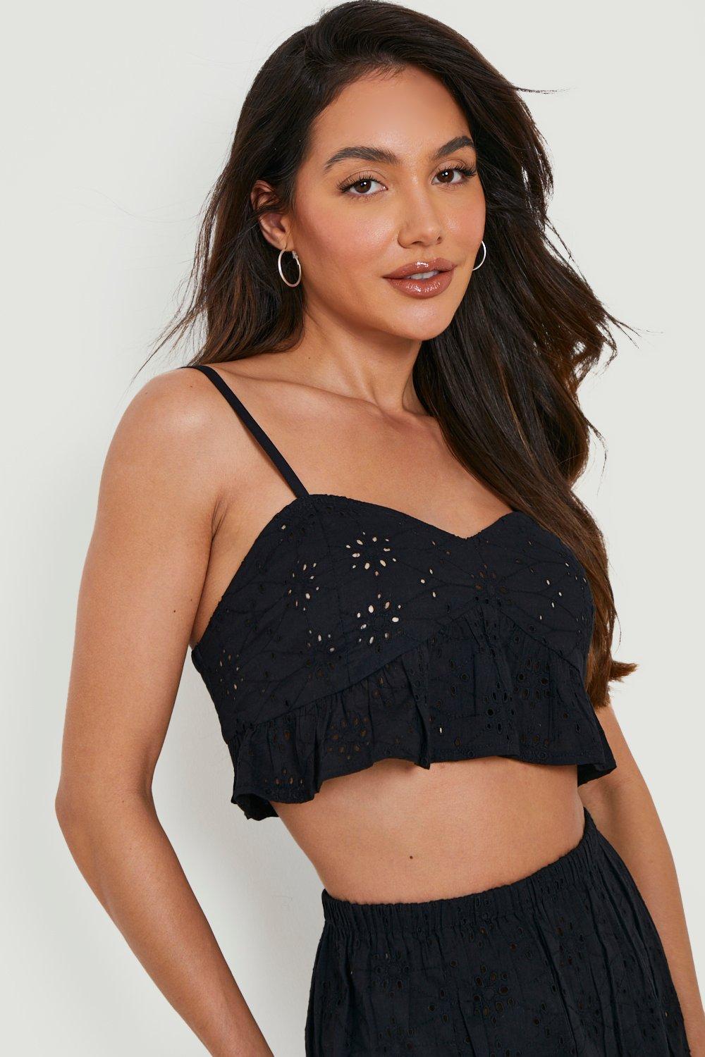 Bralette And Skirt Crochet Cover Up Set