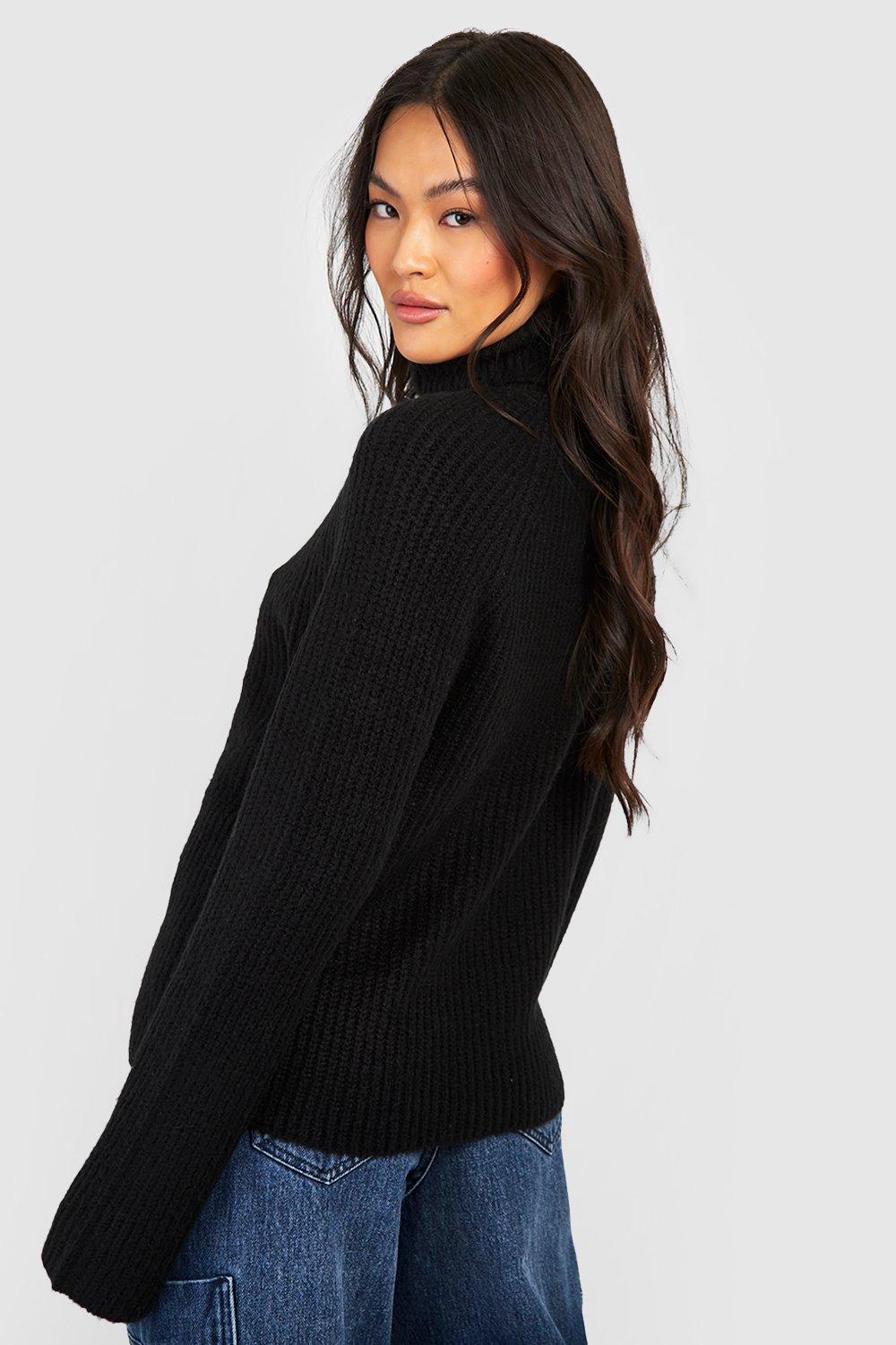 Boxy turtleneck hotsell