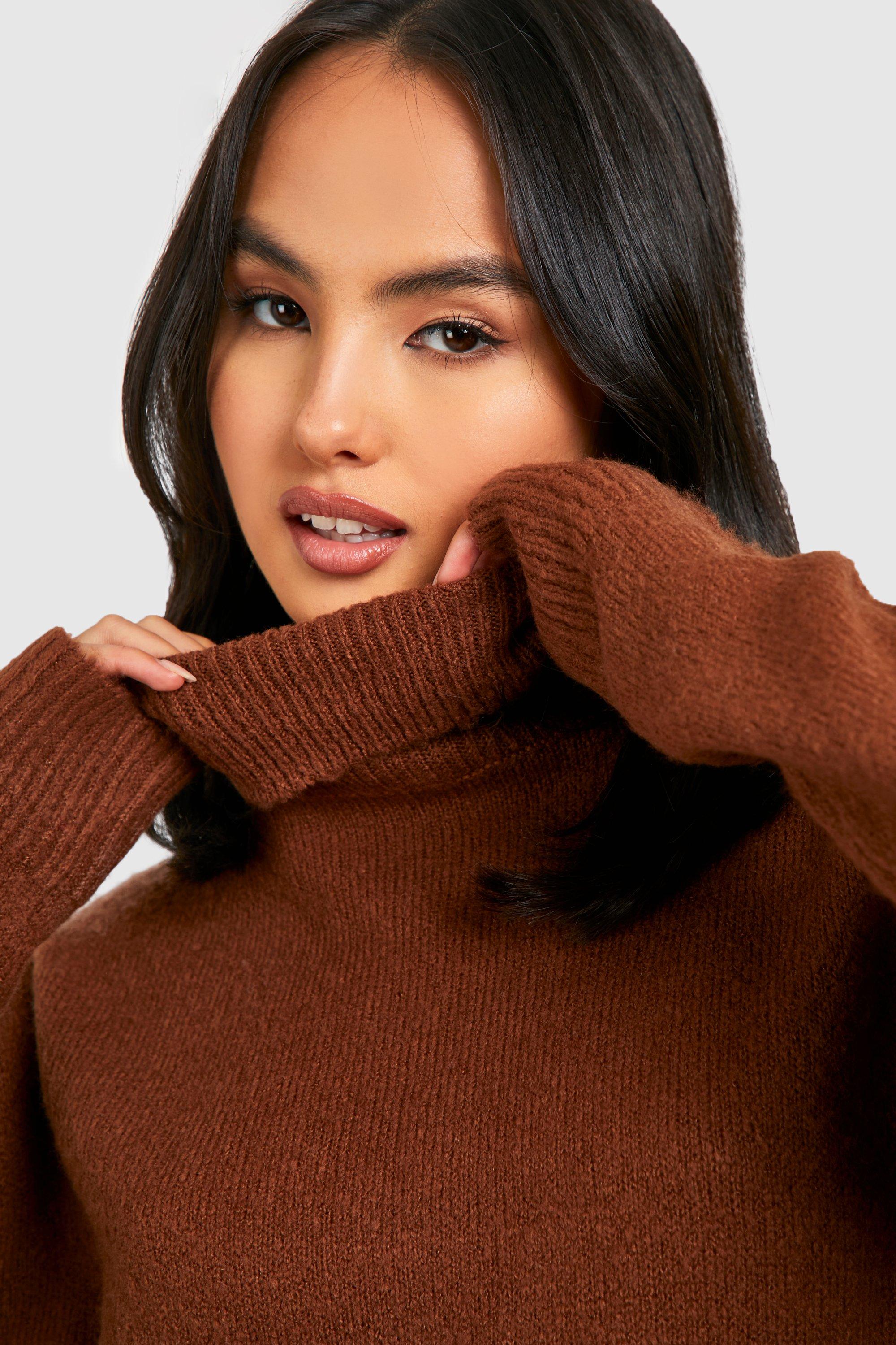 Boohoo roll neck best sale