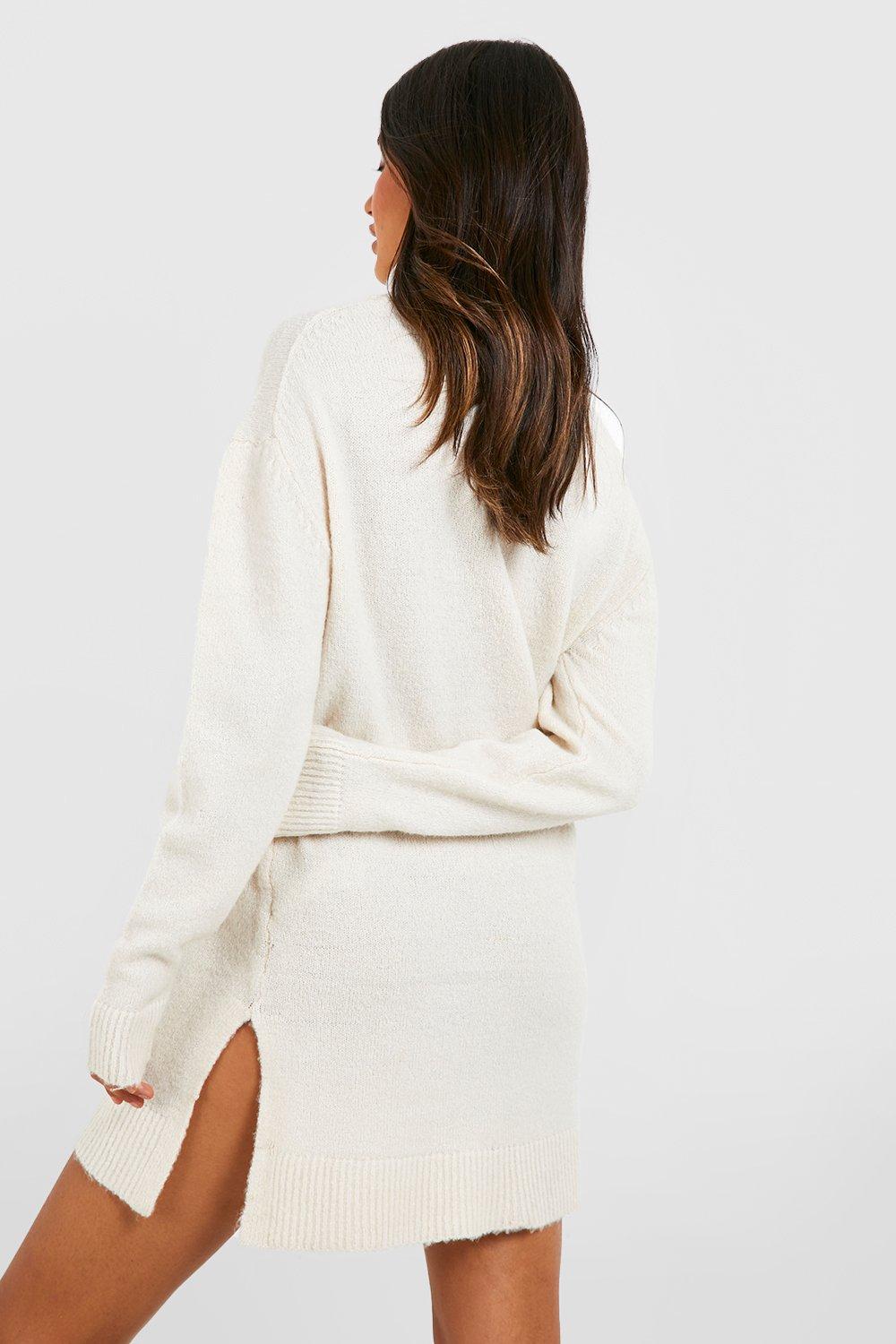 Boohoo oversized jumper outlet dress