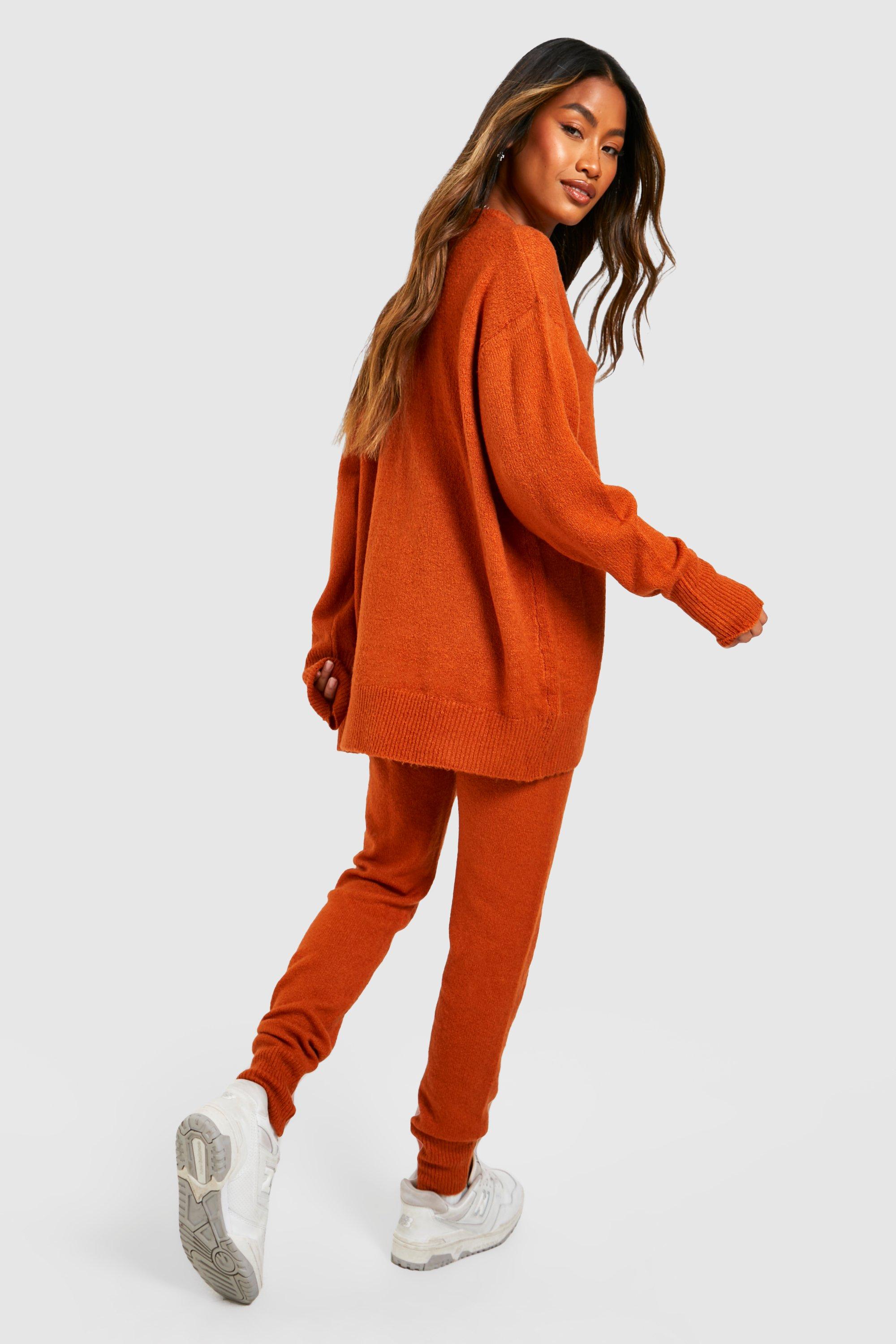 Outfit: Carrot pants and knit jumper, T E E T H A R E J A D E