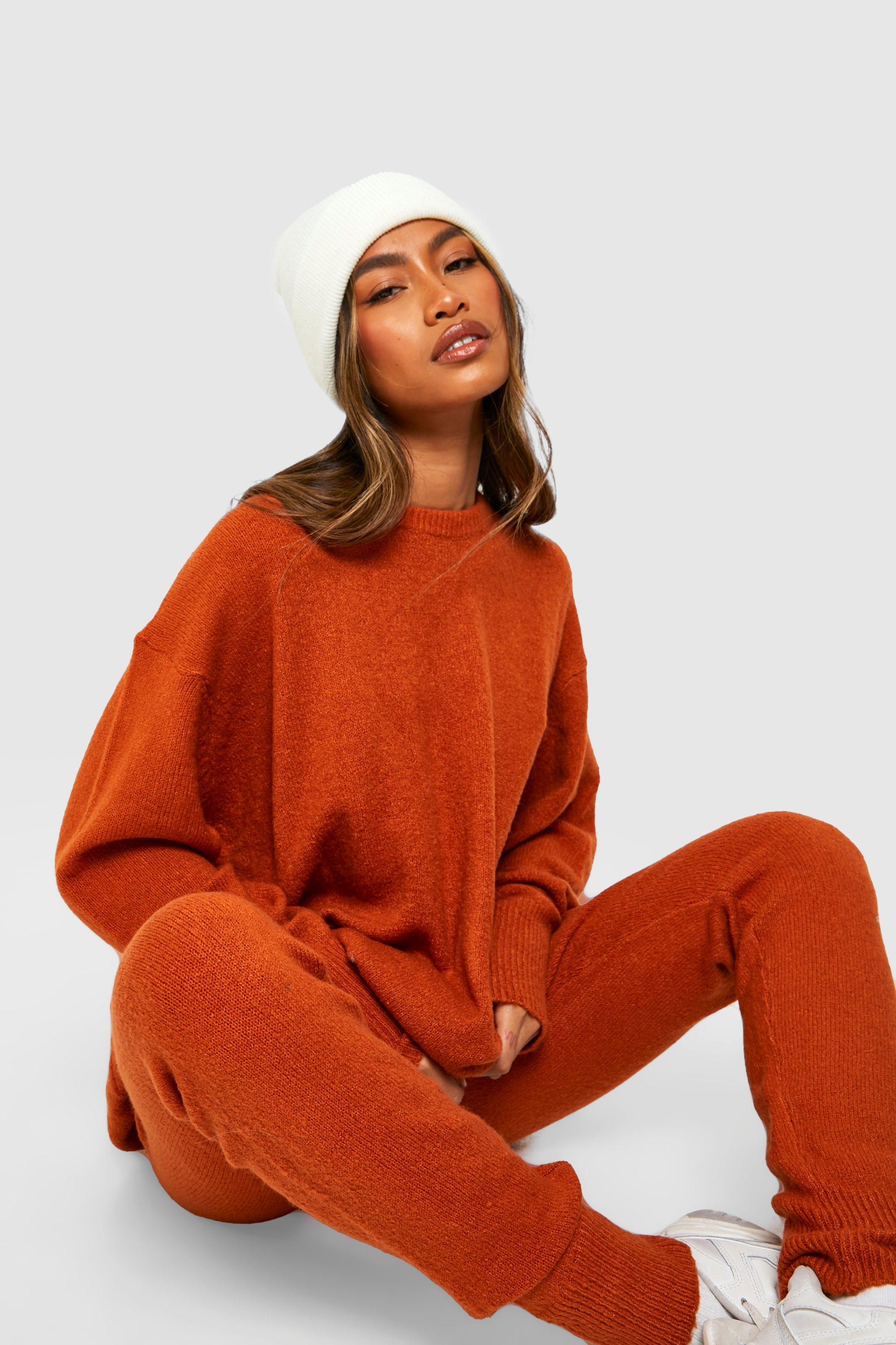 Orange FILLES Ensemble Sweat-Shirt à Capuche Et Pantalon Jogging