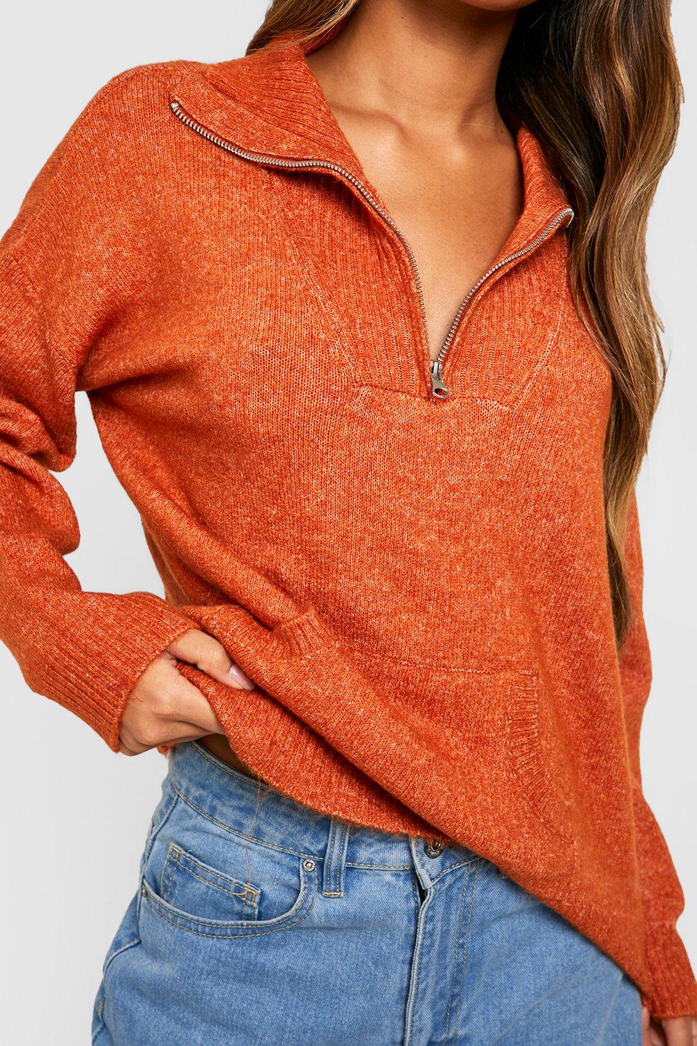 Rust orange outlet jumper