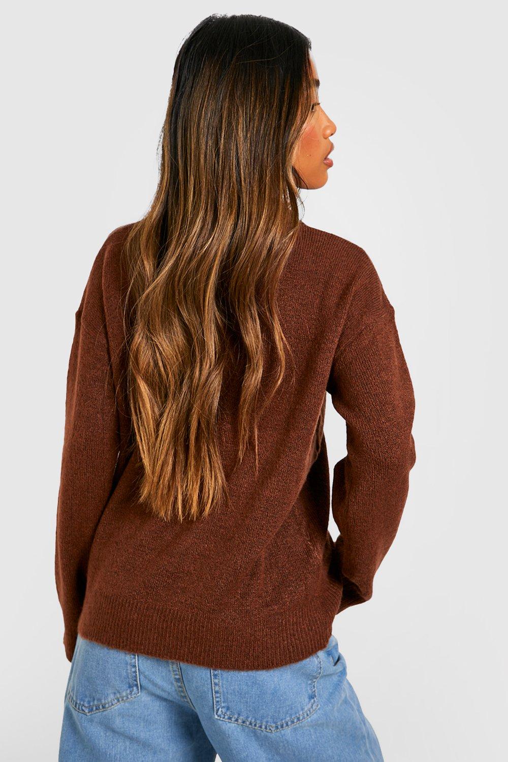 Soft Knit Collared Jumper