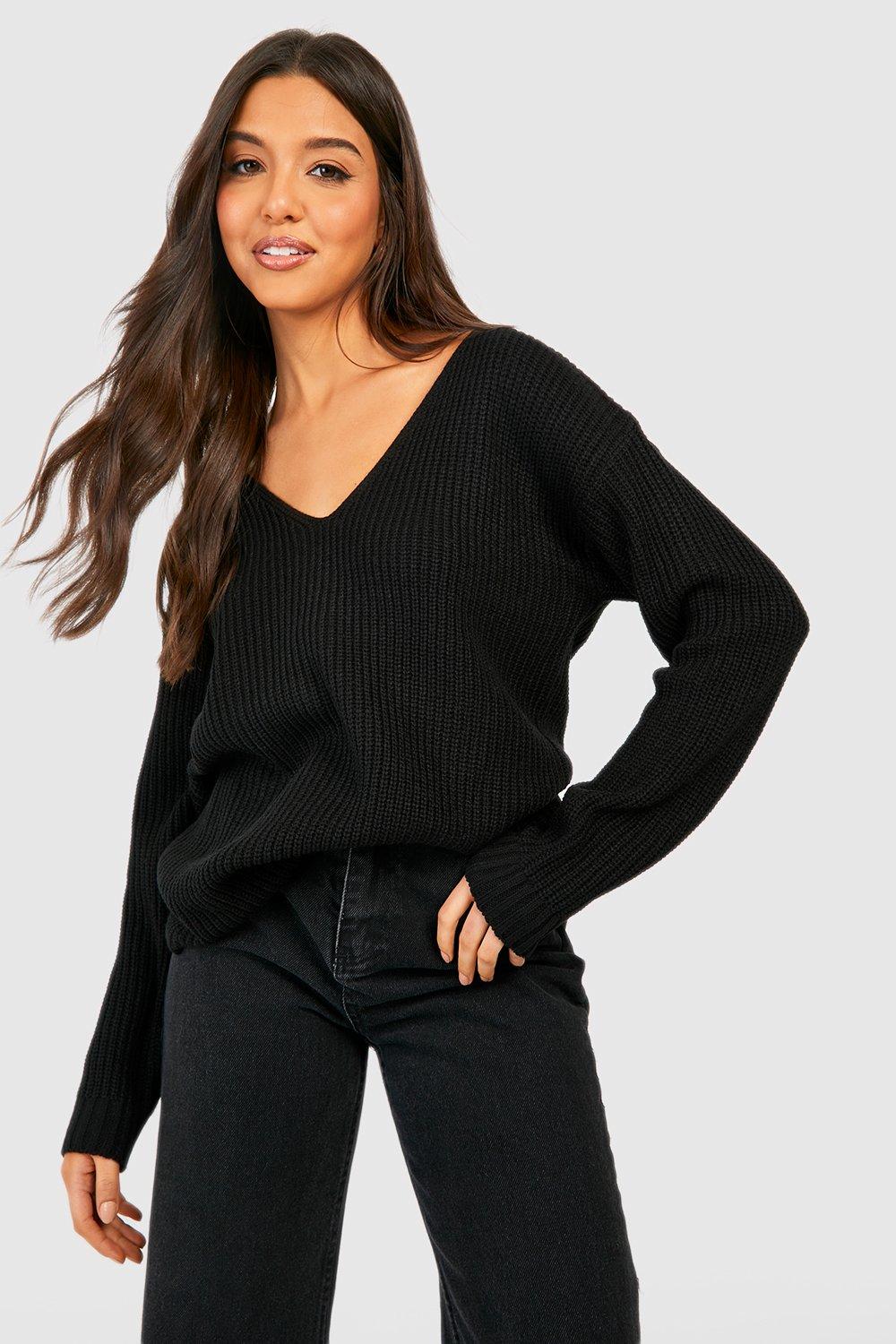 Boohoo v hotsell neck jumper