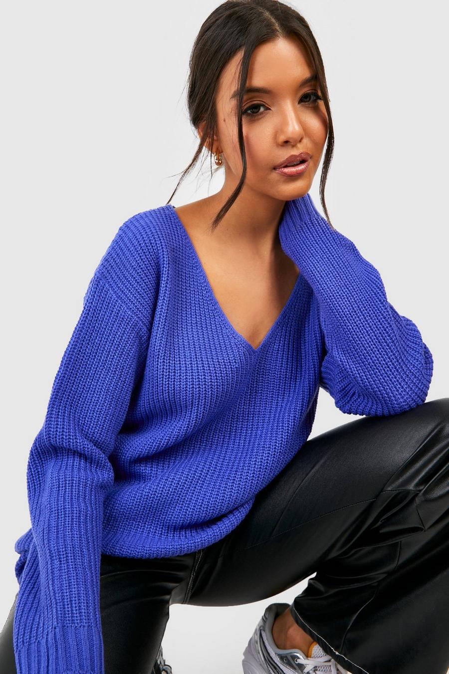 Women's Blue Sweaters