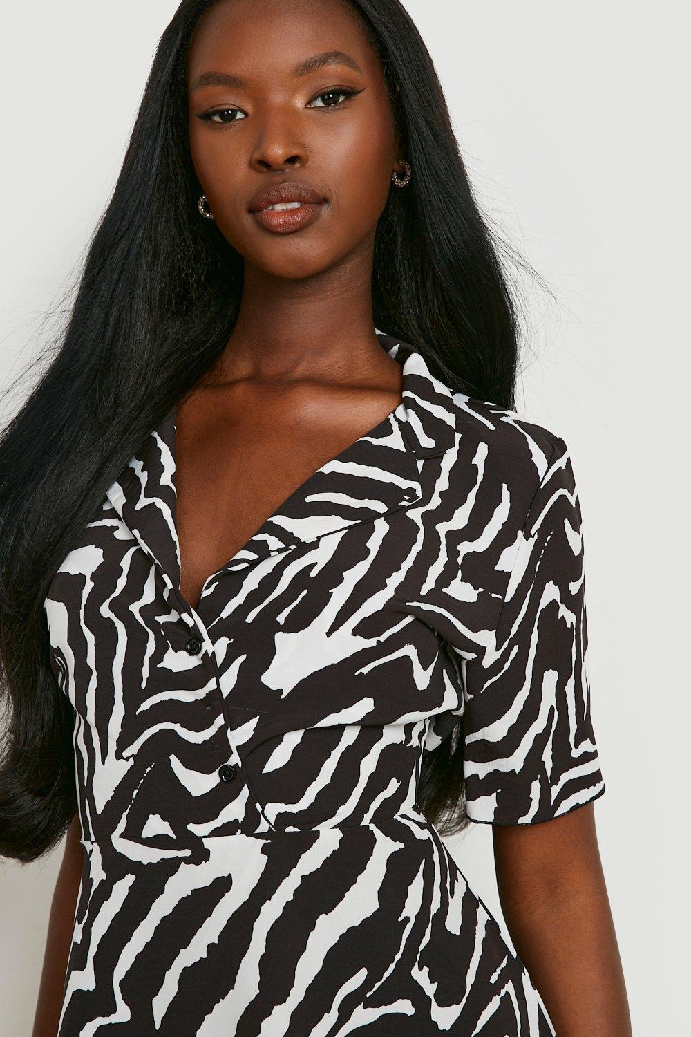 Chemise 2025 zebre femme