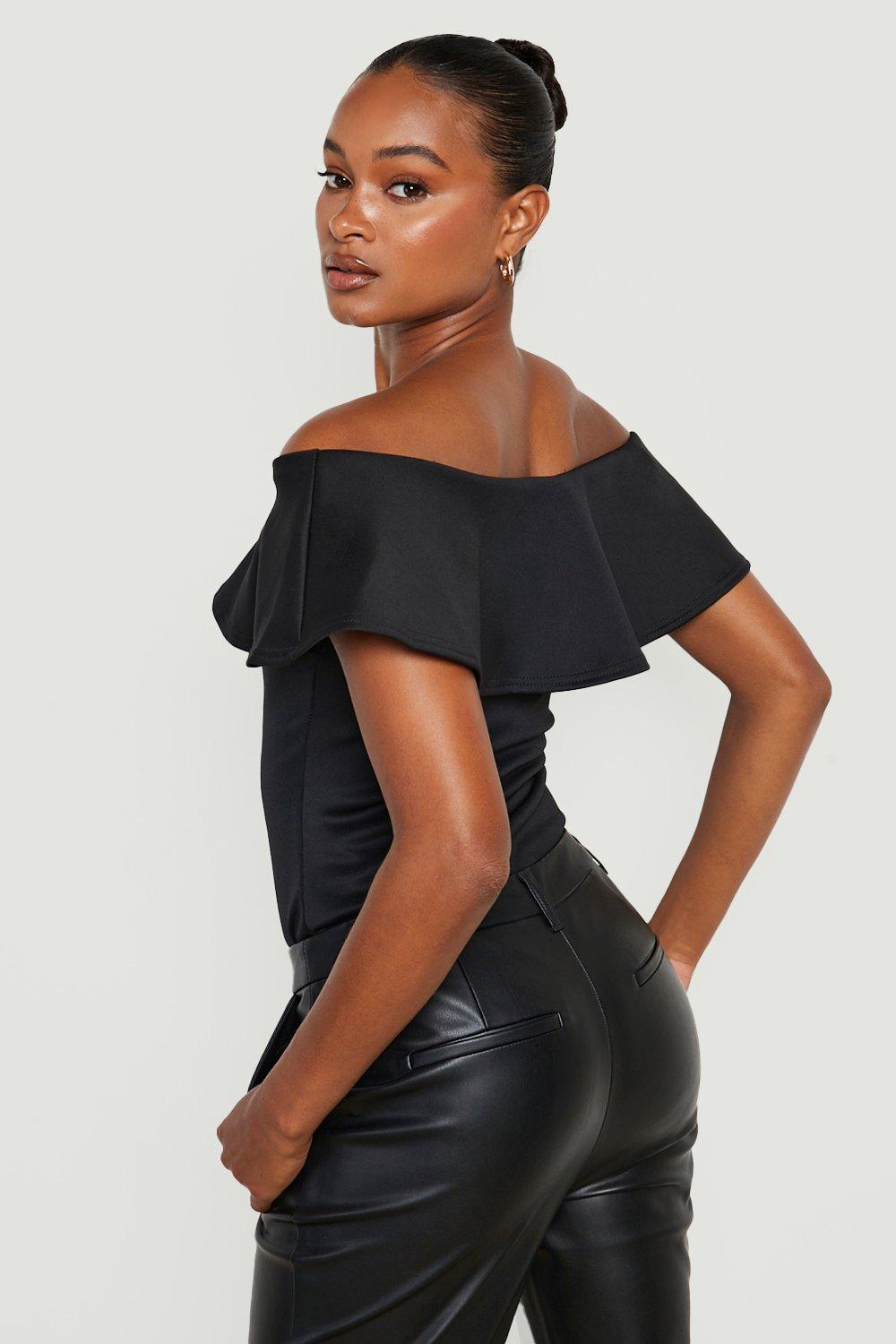 Tall Mesh One Shoulder Bodysuit