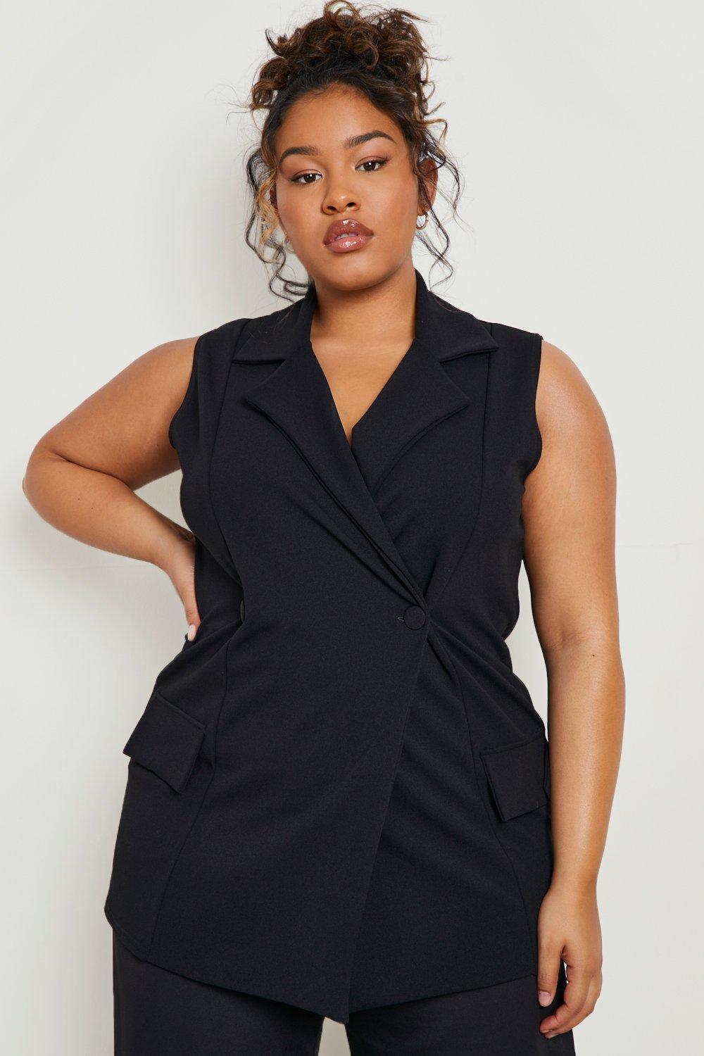 blazer sleeveless