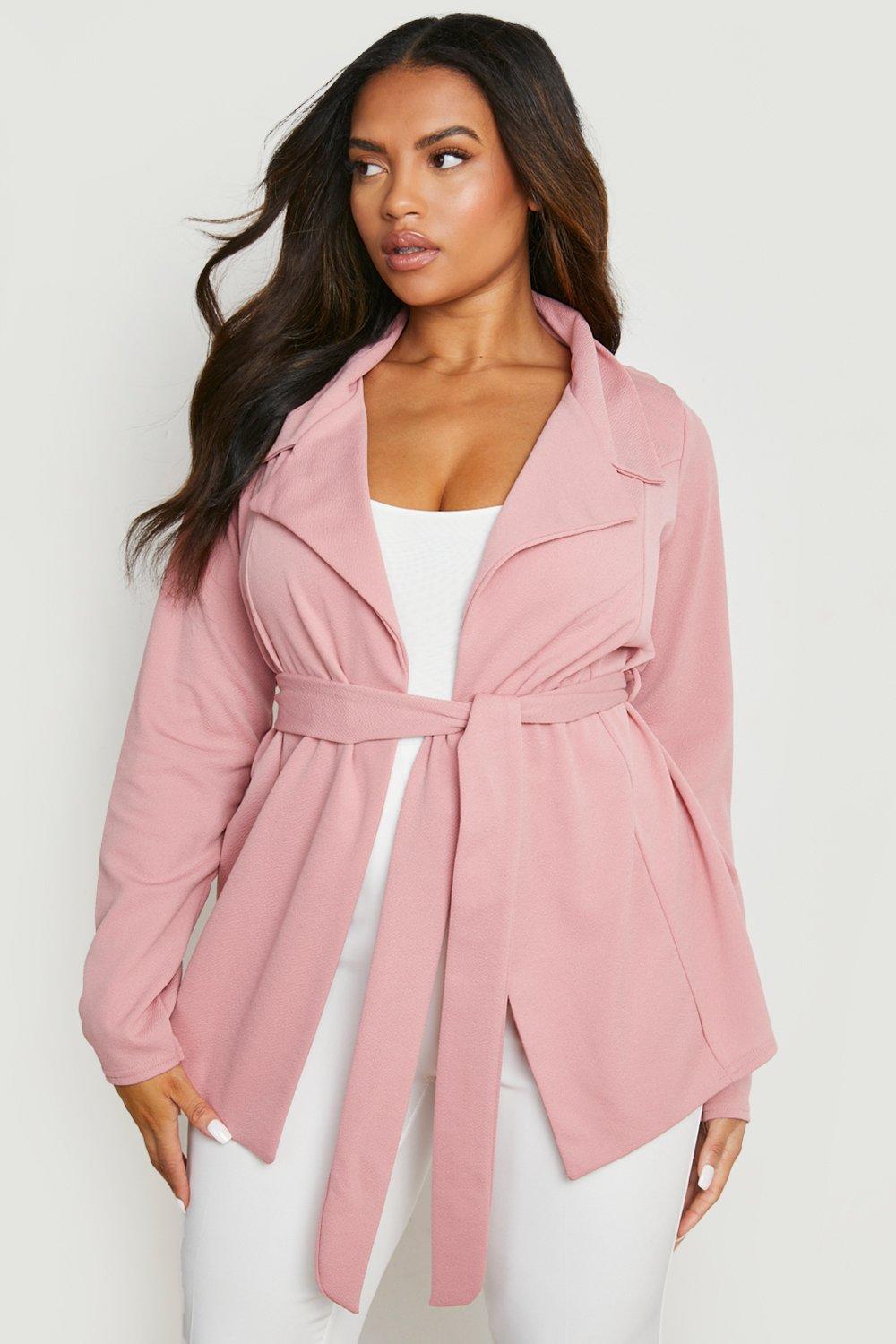 plus pink blazer