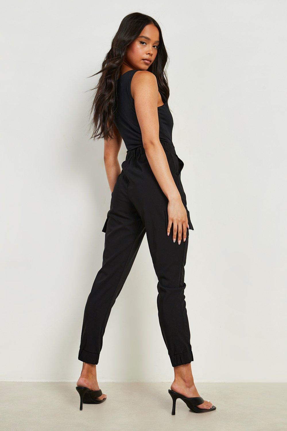 Petite store tapered pants