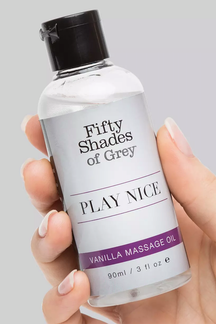 Clear Fifty Shades Of Grey Vanilla Massage Oil image number 1