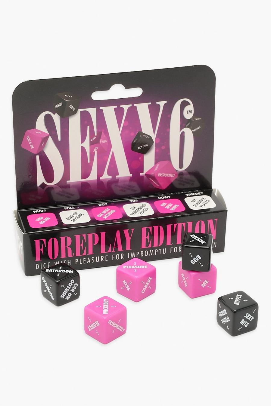 Foreplay Edition de 6 dados Sexy, Pink image number 1
