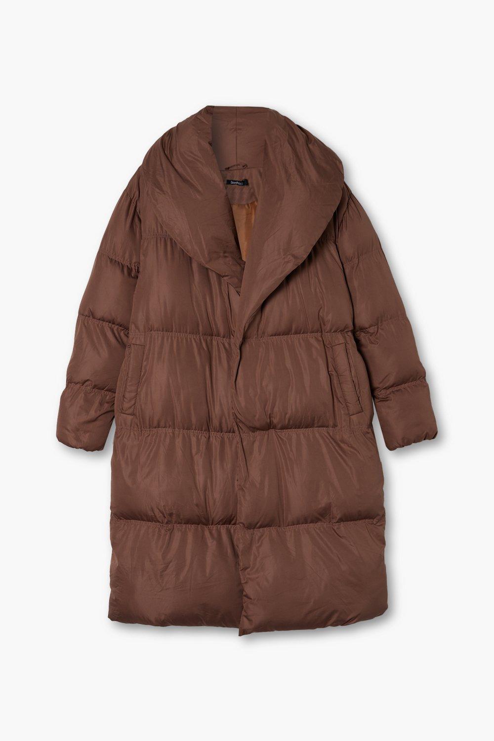 Boohoo duvet cheap coat