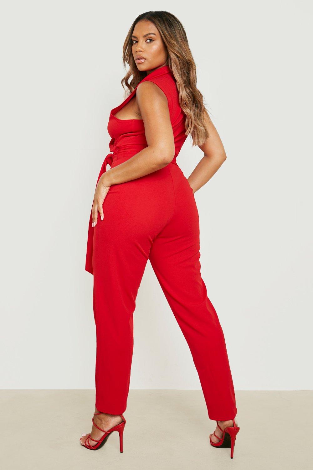 Boohoo plus hot sale size playsuit