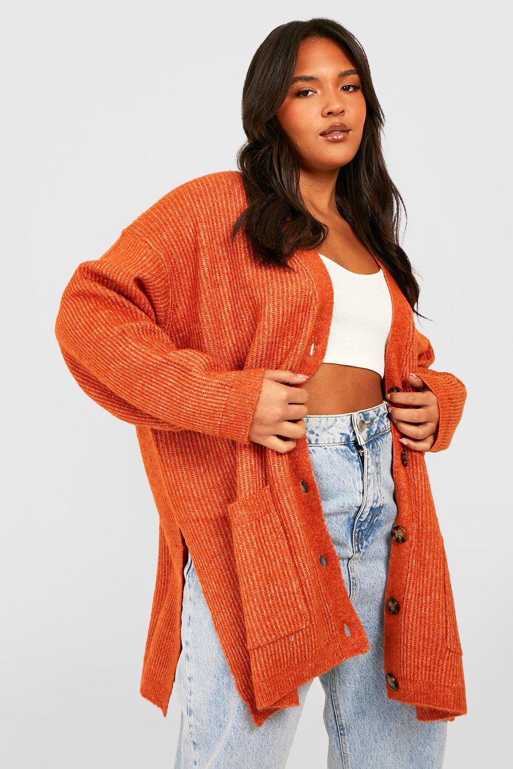 Slouchy hot sale long cardigan