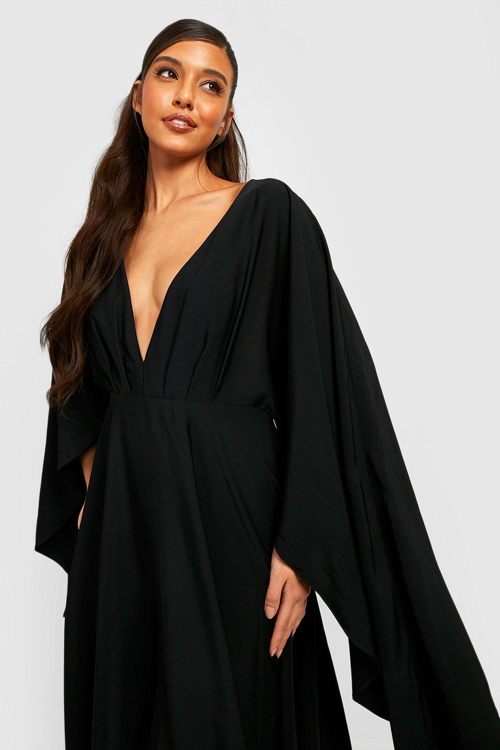 Robe patineuse décolleté plongeant sale