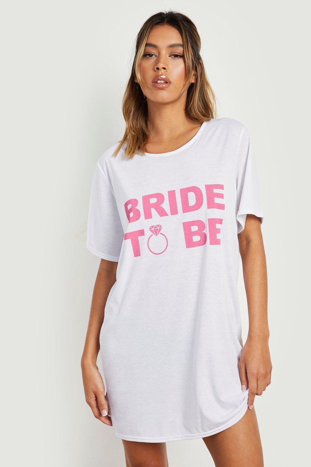 bride t shirt boohoo