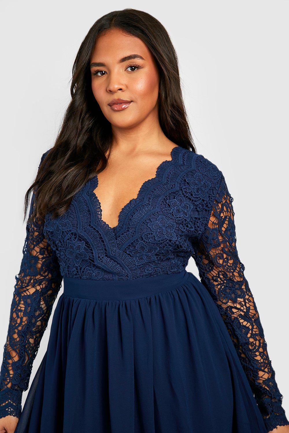 Boohoo midi skater outlet dress