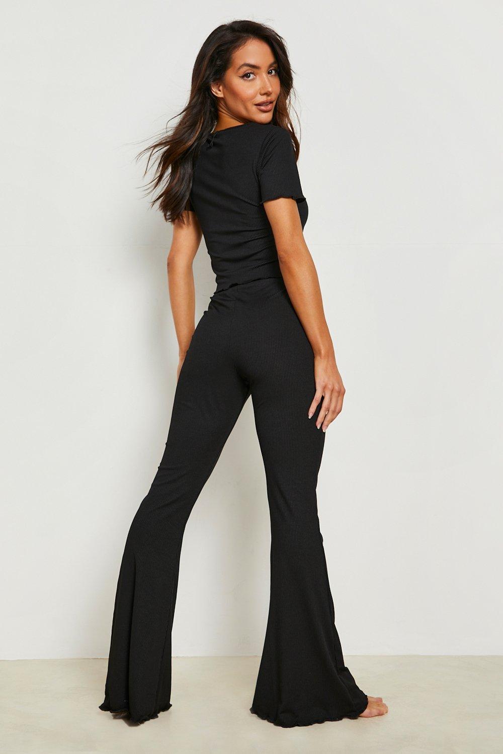 Conjunto pantalon campana y top hot sale