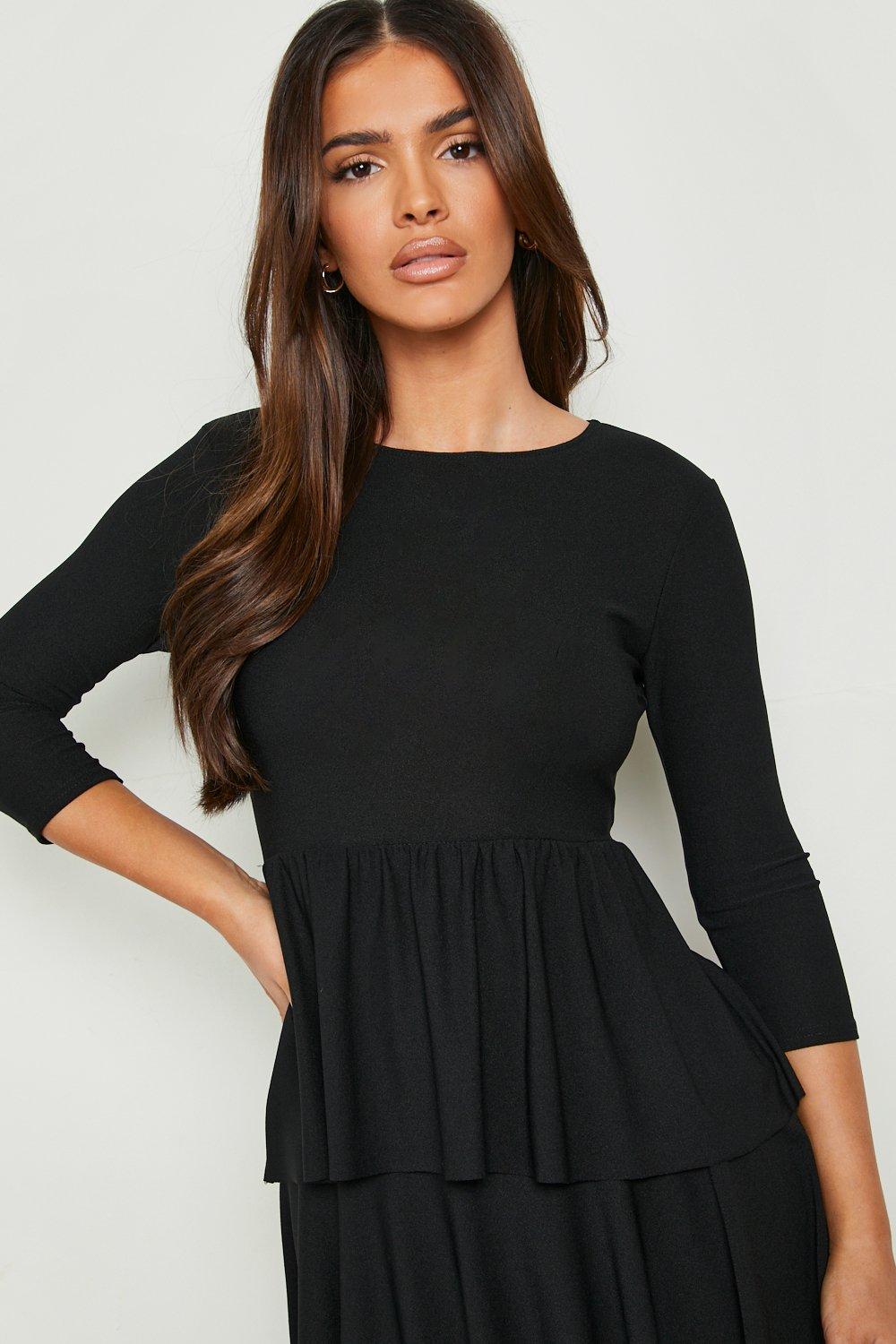 Tiered Ruffle Midi Dress