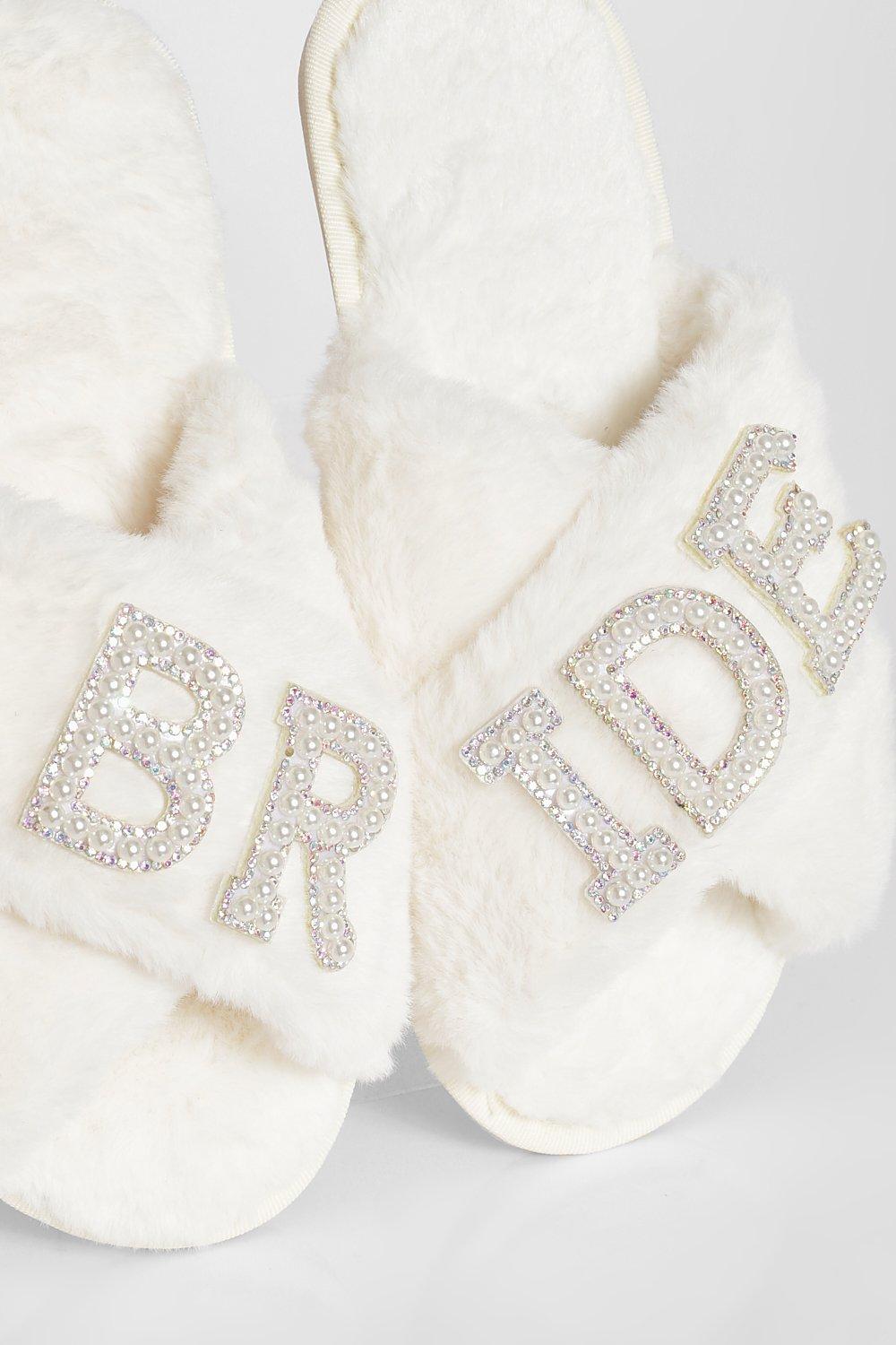 Bride Embellished Slippers