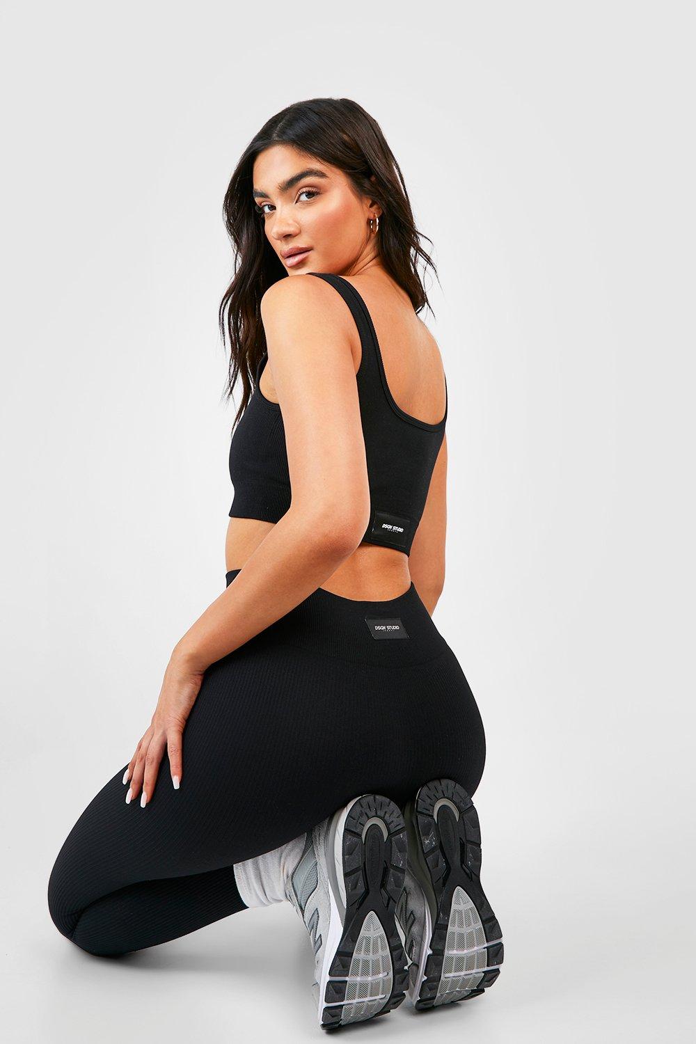 ASOS 4505 seamless legging with bum ruche and contour - part of a