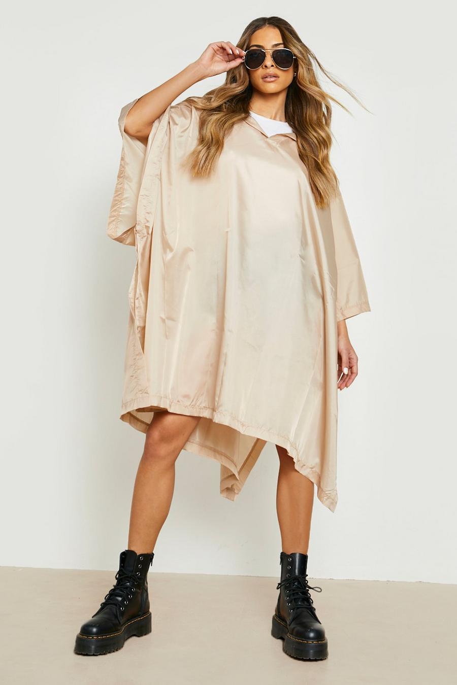 Stone Hooded Festival Poncho image number 1