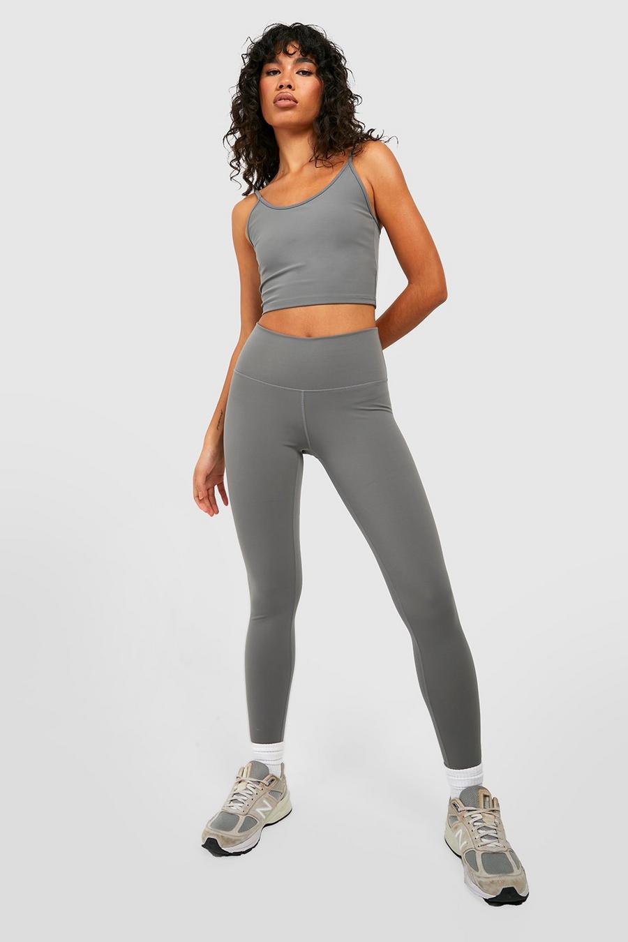 Olive green Premium Super Soft Peached Workout Leggings